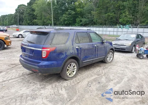 2013 Ford Explorer Xlt из США, поврежденный, VIN 1FM5K7D86DGA28810